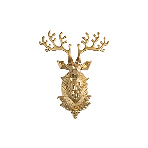 ELzEy Hirschkopfwand Hanging Dekoration kreatives Wohnzimmer Fernseher Hintergrundwand American Geometrische Tierheizwanddekoration ELzEy Hirschkopfwand Hanging Dekoration kreatives Wohnzimmer Fernseher Hintergrundwand American Geometrische Tierheizwanddekoration von ELzEy