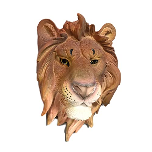 ELzEy Simulation Tierkopf Tiger Löwen Leopard Wand Hängende Wanddekoration Wohnzimmer Schlafzimmer Studie Büro Hintergrund Wanddekoration(C) von ELzEy