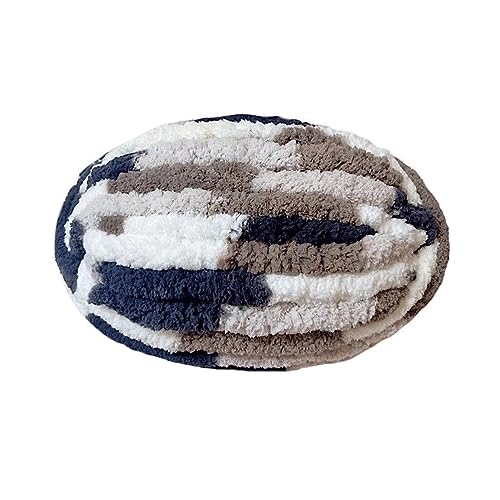 Gramm Dicke Wolle Garn Strickgarn,Grobe Isländische Wolle Super Soft Chenille Chunky Yarn, Wolle Super Bulky Für Teppiche, Sofadecken, Decken, Heimdekoration, Armstricken Wolle (Color : 17, Size : 1 von ELzEy