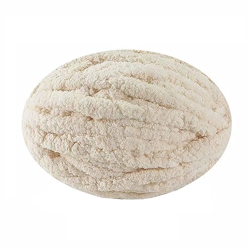 Gramm Dicke Wolle Garn Strickgarn,Grobe Isländische Wolle Super Soft Chenille Chunky Yarn, Wolle Super Bulky Für Teppiche, Sofadecken, Decken, Heimdekoration, Armstricken Wolle (Color : 18, Size : 1 von ELzEy