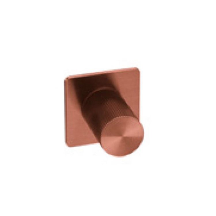 Möbelknopf Rille matt V2A matt PVD ähnlich Bronze von EM Design