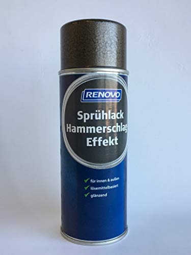 EM EM Spruehlack Hammerschlag 400ml, 0400 Anthrazit 287804000400 von EM