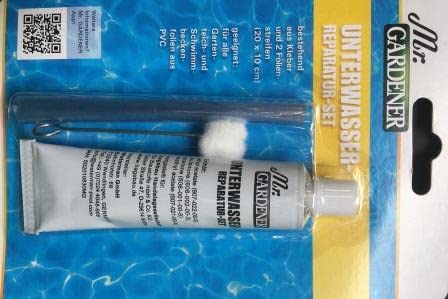 EM Mr.GARDENER Unterwasser-Repara Kleber und 2 Folienstreifen 502010830MG von EM