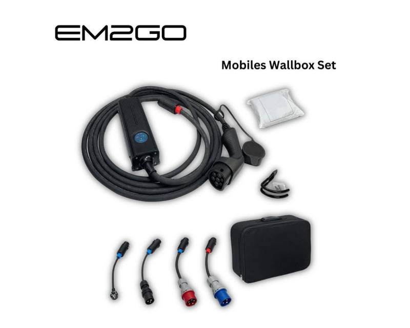 EM2GO Mobiler EV Lader X4 Elektroauto-Ladegerät EM2GO Mobiler EV Lader X4 Elektroauto-Ladegerät von EM2GO