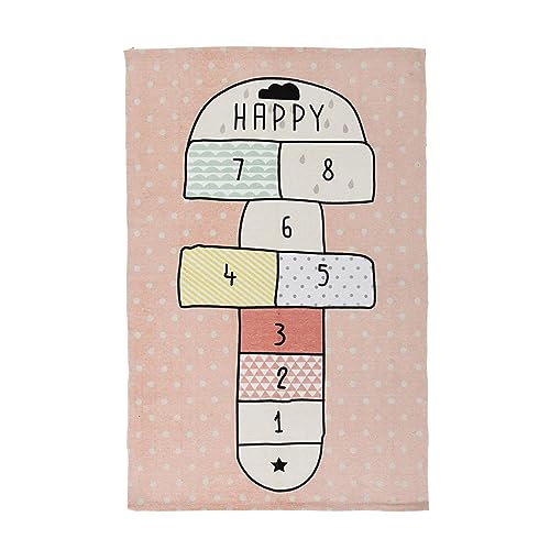 EMAFORO Teppich Anti-Drop-Spiel-Krabbelzimmer-Teppich, niedliche, Dicke Überwurf-Teppiche, Fußmatten für Schlafzimmer, Balkon, Kleiderschrank, Kinderzimmer Flächenteppich von EMAFORO
