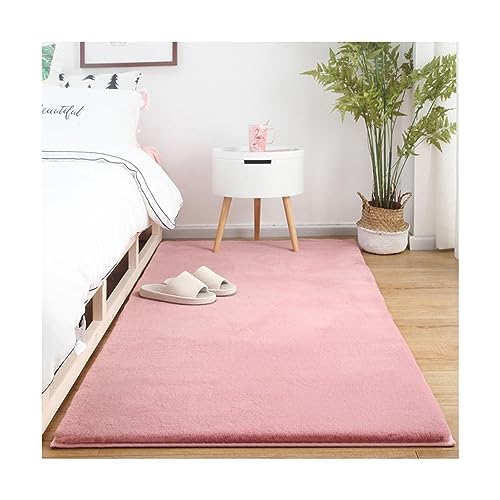 EMAFORO Teppich Dicker Teppich aus Kaninchenfellimitat, weiche, Flauschige Überwurfteppiche, Teppiche für Wohnzimmer, Schlafzimmer, Garderobe, Moderne Heimdekoration Flächenteppich EMAFORO Teppich Dicker Teppich aus Kaninchenfellimitat, weiche, Flauschige Überwurfteppiche, Teppiche für Wohnzimmer, Schlafzimmer, Garderobe, Moderne Heimdekoration Flächenteppich von EMAFORO