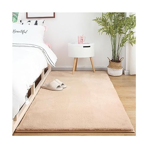 EMAFORO Teppich Dicker Teppich aus Kaninchenfellimitat, weiche, Flauschige Überwurfteppiche, Teppiche für Wohnzimmer, Schlafzimmer, Garderobe, Moderne Heimdekoration Flächenteppich EMAFORO Teppich Dicker Teppich aus Kaninchenfellimitat, weiche, Flauschige Überwurfteppiche, Teppiche für Wohnzimmer, Schlafzimmer, Garderobe, Moderne Heimdekoration Flächenteppich von EMAFORO