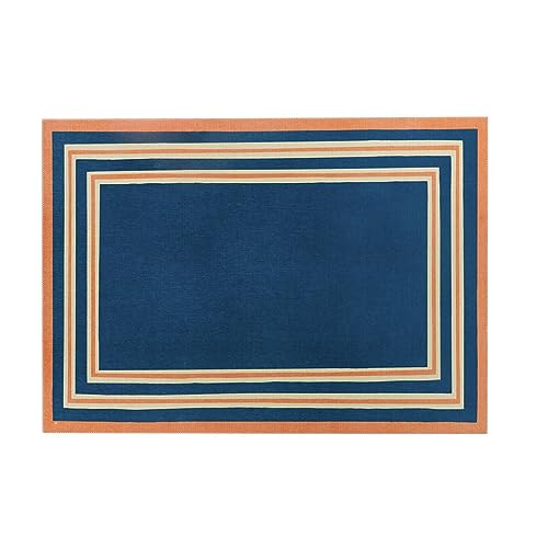 EMAFORO Teppich Modische Streifen-Überwurfteppiche, maschinenwaschbare Fußmatten, Eingangstürmatte, Schlafzimmer, Nachttisch, Wohnzimmer, Arbeitszimmer Flächenteppich EMAFORO Teppich Modische Streifen-Überwurfteppiche, maschinenwaschbare Fußmatten, Eingangstürmatte, Schlafzimmer, Nachttisch, Wohnzimmer, Arbeitszimmer Flächenteppich von EMAFORO