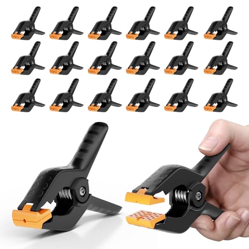 EMART 20 Pack Heavy Duty Muslin Frühling Klammern, 4,5 Zoll Photo Booth Backdrop Clips für Fotografie Studio EMART 20 Pack Heavy Duty Muslin Frühling Klammern, 4,5 Zoll Photo Booth Backdrop Clips für Fotografie Studio von EMART