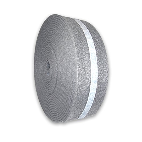 25m Randdämmstreifen aus Polyethylen 8x150mm mit zusätzlichem Selbstklebestreifen von EMAX