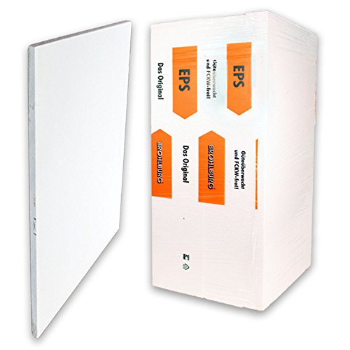 2m² Standard Dämmplatten Mehrzweckdämmplatten 1000x500x120 mm EPS 035 DEO/WAB dm 100 kPa von EMAX