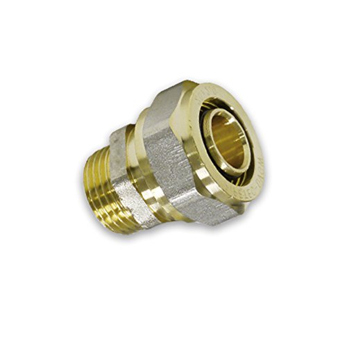 Klemmring Schraubfitting Übergang mit AG, 20x2 mm - 1/2" von EMAX