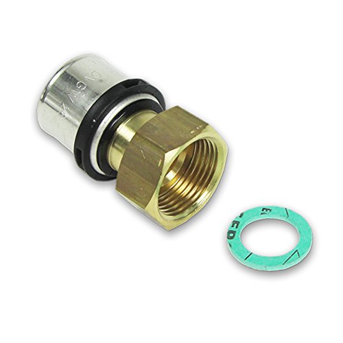 Press Verschraubung mit IG [16x2mm - 1/2"]- DVGW zertifiziert/Kontur TH von EMAX