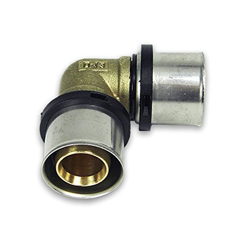 Press Winkel 90° [32x3-32x3 mm]- DVGW zertifiziert/Kontur TH von EMAX