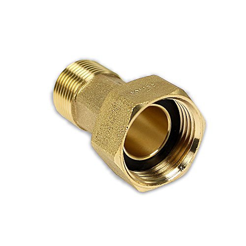Wasserzählerverschraubung mit Flachdichtung [1 1/4'' Überwurfmutter - 1'' AG] von EMAX