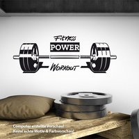 Wandtattoo Fitness Power Workout, Wandaufkleber, Wall Art, Deko, Home Gym Wandtattoo Fitness Power Workout, Wandaufkleber, Wall Art, Deko, Home Gym von EMAY3DArt