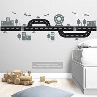 Wandtattoo Wandaufkleber Wall Art Kinderzimmer Bordüre Straße Ikea Aufkleber Trofast Wandtattoo Wandaufkleber Wall Art Kinderzimmer Bordüre Straße Ikea Aufkleber Trofast von EMAY3DArt