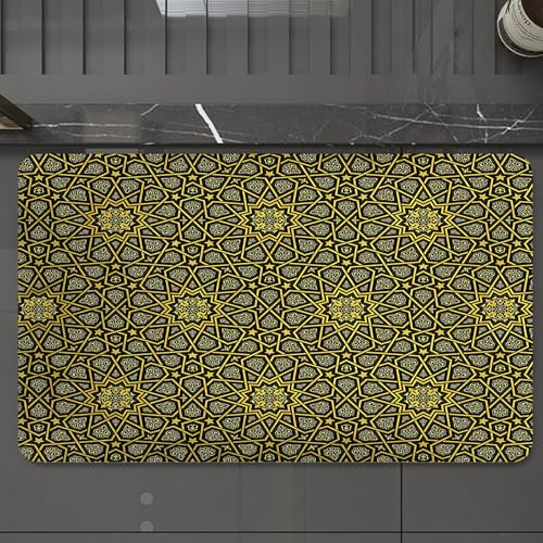 EMCLKS Badteppich rutschfeste,weicher Badezimmerteppich Badematte Badvorleger für Dusche,Badewanne und Toilette,Nahtloses Farbmuster aus Linien unterschiedlicher Dicke.,60x90 cm EMCLKS Badteppich rutschfeste,weicher Badezimmerteppich Badematte Badvorleger für Dusche,Badewanne und Toilette,Nahtloses Farbmuster aus Linien unterschiedlicher Dicke.,60x90 cm von EMCLKS