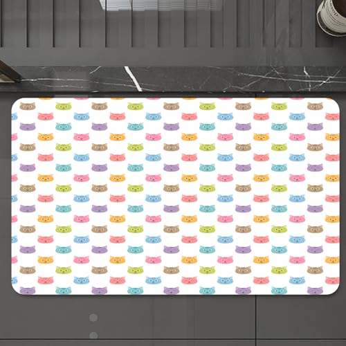 EMCLKS Badteppich rutschfeste,weicher Badezimmerteppich Badematte Badvorleger für Dusche,Badewanne und Toilette,Nahtloses Polygonales Muster mit walisischem Corgi-Kopf Stock-Illustration -,60x90 cm EMCLKS Badteppich rutschfeste,weicher Badezimmerteppich Badematte Badvorleger für Dusche,Badewanne und Toilette,Nahtloses Polygonales Muster mit walisischem Corgi-Kopf Stock-Illustration -,60x90 cm von EMCLKS