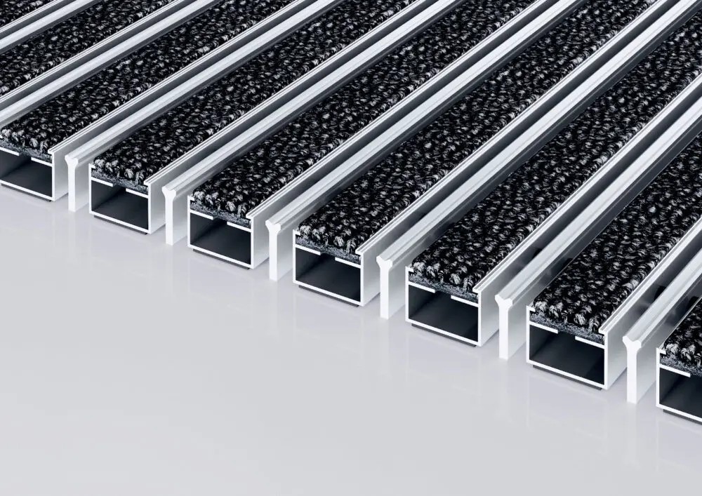 EMCO-Fußmatte 522 RK mit Winkelrahmen 90 x 60 cm "Rot" von EMCO