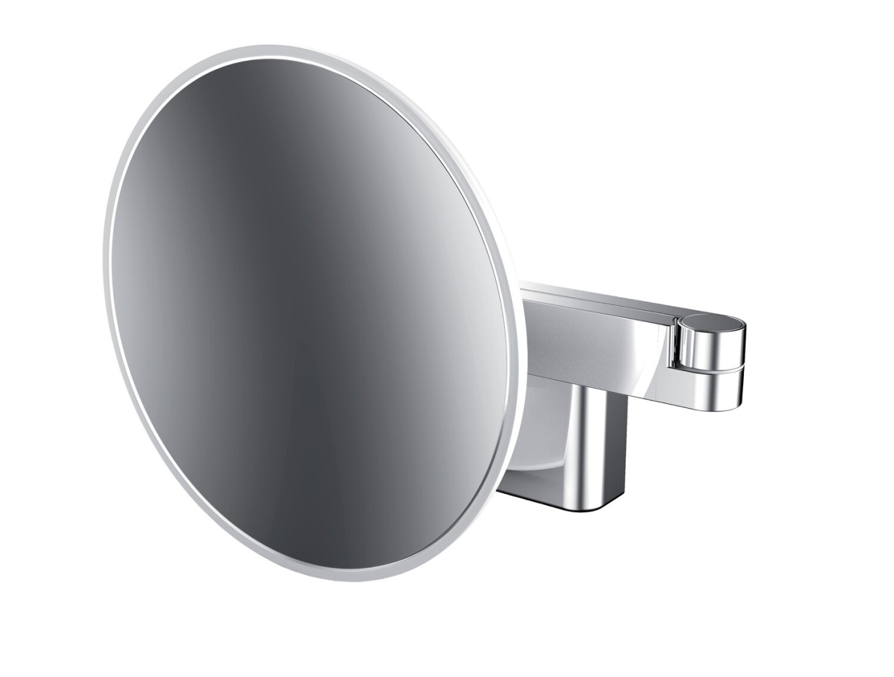emco LED-Rasier- und Kosmetikspiegel 2-armig, 3-fach, rund, D: 209 mm X, 109508036 109508036 von Emco