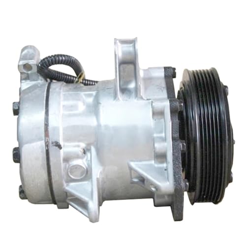 SD7H15 AC-Kompressor, 55057333AA Klimaanlagenpumpe, Kompatibel Mit Doge Ram 1500 V6 3,7 L / V8 4,7 L 2000–2003, Nur Kompatibel Mit Dodge Dakota V8 4,7 L 2000–2003 von EMDMGJ