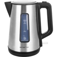 EMERIO WK-122829 Wasserkocher schnurlos Silber, Schwarz von Emerio