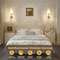 Traditionelle Wandlampe Stoffschirm Gebürsteter Kupfer 6 Zoll Abständer 2er Pack mit Aufladebirne Traditionelle Wandlampe Stoffschirm Gebürsteter Kupfer 6 Zoll Abständer 2er Pack mit Aufladebirne von EMERITPRO