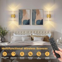 Wandlampe Moderne Akkubox Blasen-Acryl Gebürsteter Kupfer 10000mAh 2er Pack Wandlampe Moderne Akkubox Blasen-Acryl Gebürsteter Kupfer 10000mAh 2er Pack von EMERITPRO