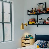 Wandlampe mit Fernbedienung Stoffschirm Strukturiert Schwarz Aufladbar 2er Pack Wandlampe mit Fernbedienung Stoffschirm Strukturiert Schwarz Aufladbar 2er Pack von EMERITPRO