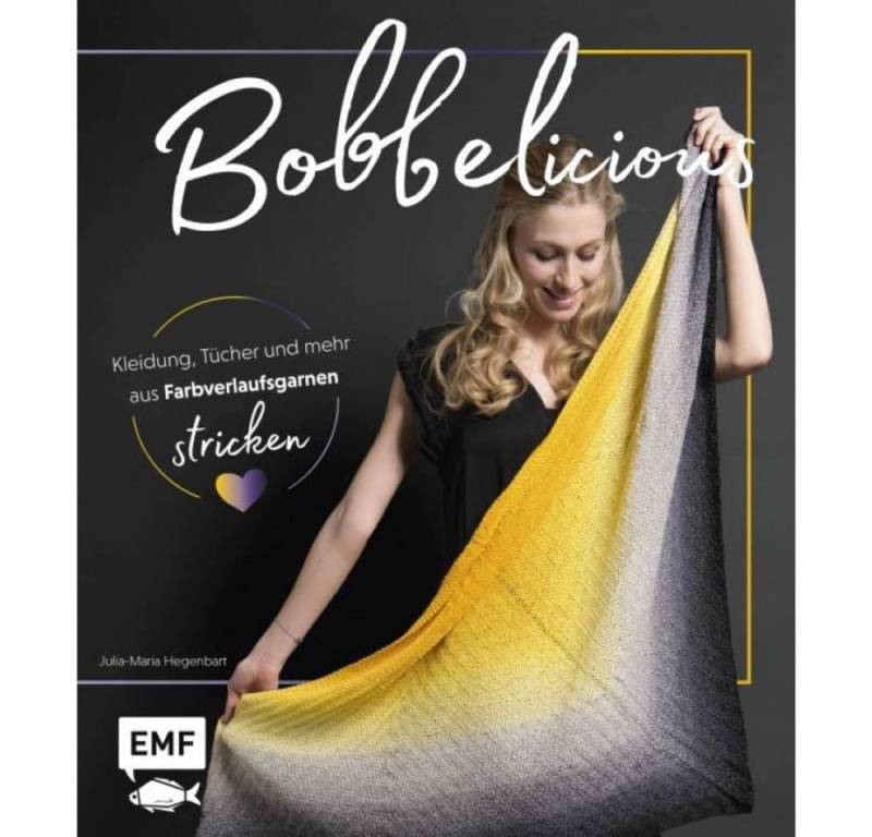 EMF Edition Michael Fischer Bobbelicions - Kleidung, Tücher und mehr stricken Effektgarn, (1-St), für jedes Projekt reicht ein Bobbel von EMF Edition Michael Fischer