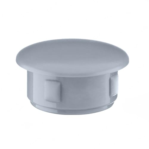 EMFA Abdeckkappen für 4 mm Bohrlöcher Grau 100 Stück - Blindstopfen 4 mm, Abdeckstopfen mit 8 mm Kopfdurchmesser EMFA Abdeckkappen für 4 mm Bohrlöcher Grau 100 Stück - Blindstopfen 4 mm, Abdeckstopfen mit 8 mm Kopfdurchmesser von EMFA