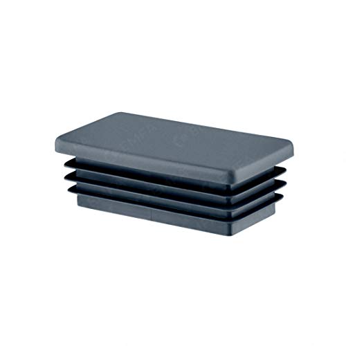 EMFA Lamellenstopfen für Rechteckrohre 50x20 mm Anthrazit 100 Stück Rechteckstopfen 50x20 5,0x2,0 cm EMFA Lamellenstopfen für Rechteckrohre 50x20 mm Anthrazit 100 Stück Rechteckstopfen 50x20 5,0x2,0 cm von EMFA