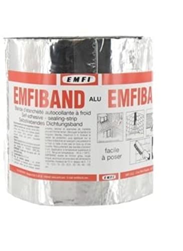 EMFI BOSV0293 Emfiband Dichtband 22,5 cm x 10 m Bleigrau GA225AE001 von EMFI