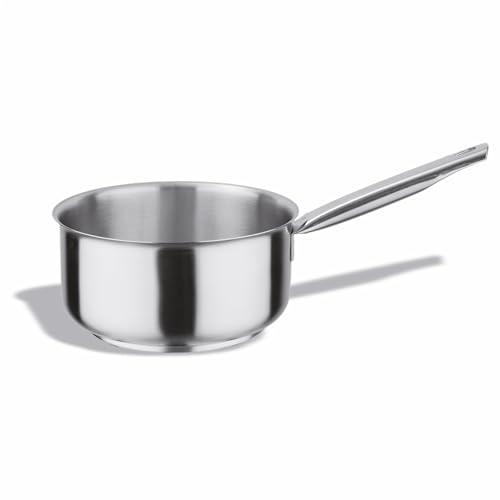 720039 Pujadas CNS 18/10 Stielkasserolle, 1.0L Kapazität, 14cm Durchmesser, 7cm Höhe von EMGA