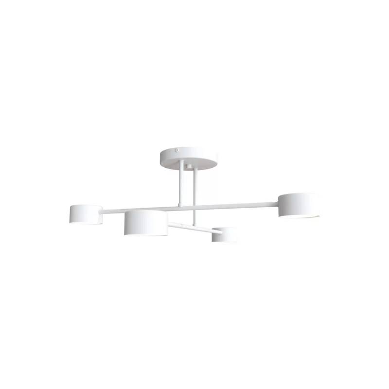 Deckenleuchte Modus 4 Stahl Vierflammig Gx53 Weiß Deckenlampe Lampe Leuchte Spot B-Ware von EMIBIG LIGHTING