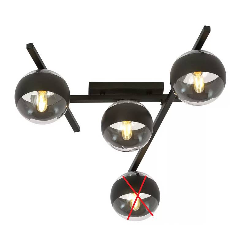 Emibig Lighting Deckenlampe Smart Deckenleuchte Leuchte Siehe Text/Foto B-Ware von EMIBIG LIGHTING