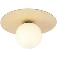 Emibig Lighting - Emibig kenzo Braune Kugel-Deckenleuchte 1x E14 von EMIBIG LIGHTING