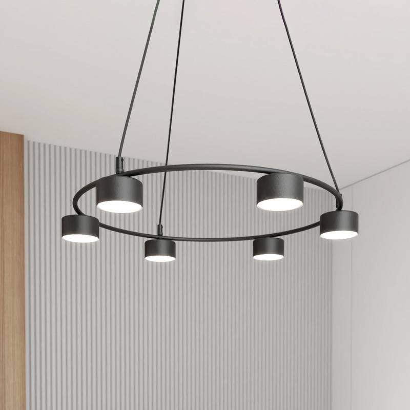 B-Ware Emibig Lighting Hängeleuchte Starlit Lampe 6 Flg. ø64cm Schwarz Metall Gx53 B-Ware Emibig Lighting Hängeleuchte Starlit Lampe 6 Flg. ø64cm Schwarz Metall Gx53 von EMIBIG LIGHTING