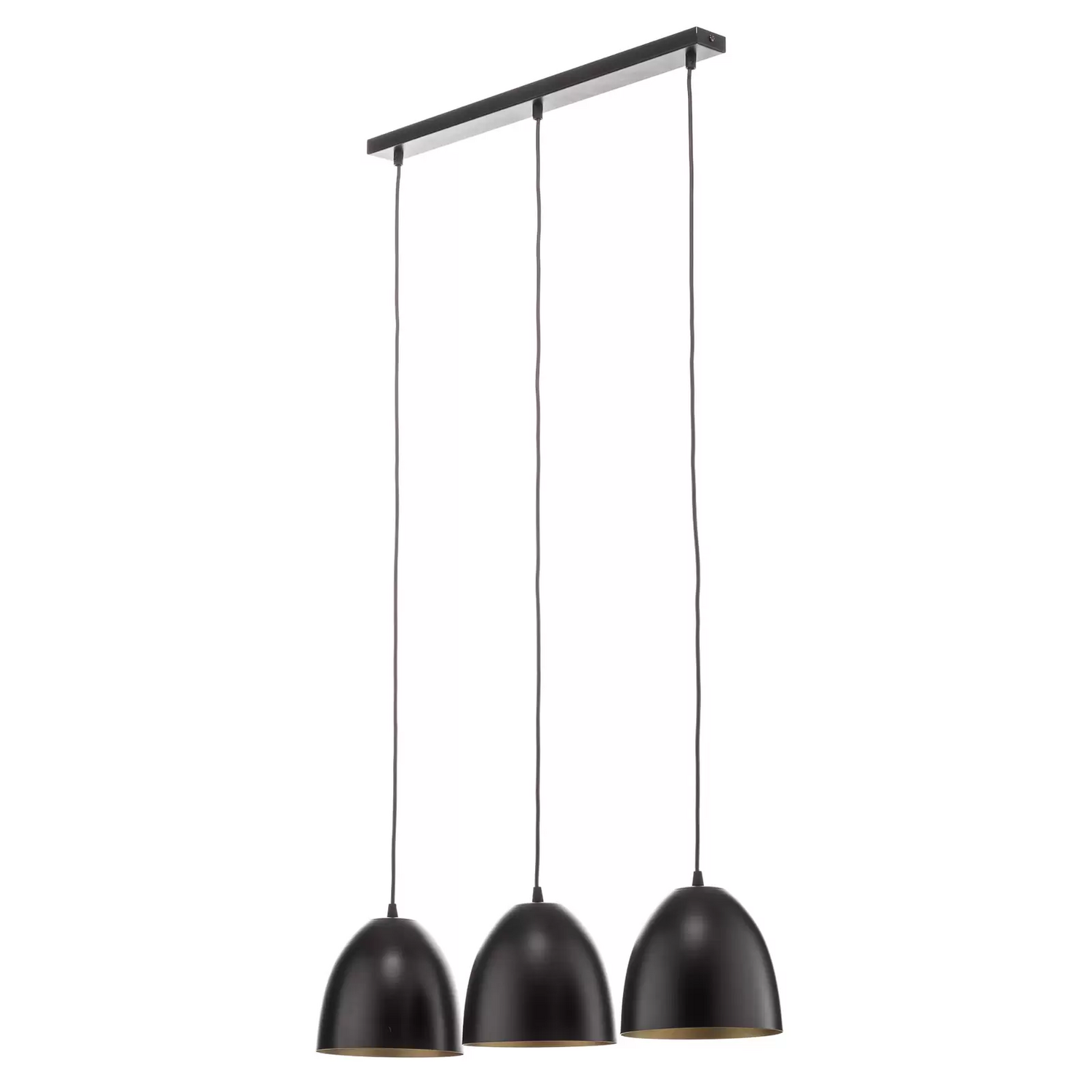 Emibig Lighting Pendelleuchte Lenox Hängeleuchte Lampe Dreiflammig Schwarz/Gold B-Ware Emibig Lighting Pendelleuchte Lenox Hängeleuchte Lampe Dreiflammig Schwarz/Gold B-Ware von EMIBIG LIGHTING