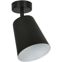 Emibig Lighting - Emibig prism Schwarz/Weiß Einzelstrahler 1x E27 von EMIBIG LIGHTING