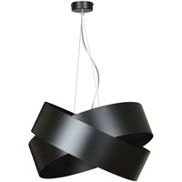 Emibig vieno Schwarze zylindrische Pendel-Deckenleuchte 2x E27 von EMIBIG LIGHTING