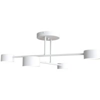 [GEBRAUCHT] Deckenleuchte Modus 4 Stahl Vierflammig Gx53 Weiß Deckenlampe Lampe Leuchte Spot B-Ware von EMIBIG LIGHTING