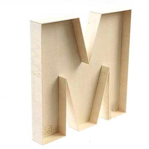 Fugenfüllbare Zahl 60, befüllbare Buchstaben, Zahlen und Formen aus Holz von EMIGOS