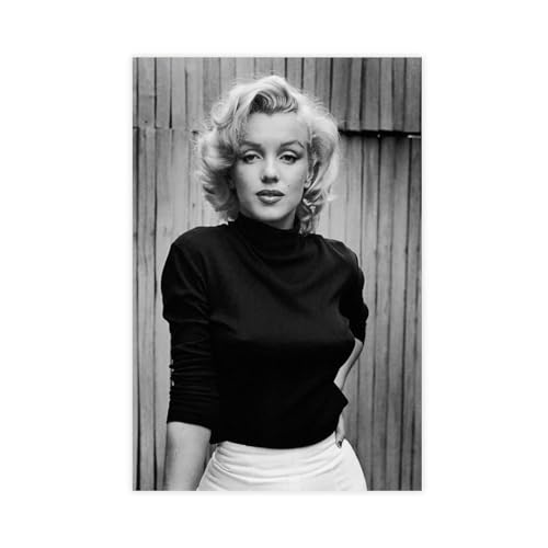 EMIGOS Marilyn Monroe Poster Leinwand Poster Wandkunst Dekor Druck Bild Gemälde für Wohnzimmer Schlafzimmer Dekoration ungerahmt 40 x 60 cm von EMIGOS