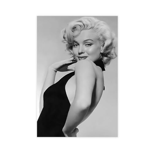 EMIGOS Marilyn Monroe Poster Leinwand Poster Wandkunst Dekor Druck Bild Gemälde für Wohnzimmer Schlafzimmer Dekoration ungerahmt 40 x 60 cm von EMIGOS