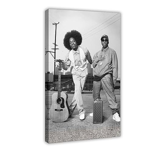 EMIGOS Outkast Musikposter 1 Leinwand Poster Schlafzimmer Dekor Sport Landschaft Büro Zimmer Dekor Geschenk Rahmenstil 30 x 45 cm von EMIGOS