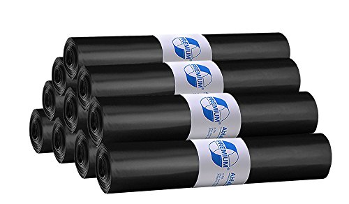 10er SET DEISS 15004 - PREMIUM - 120 Liter Abfallsäcke SCHWARZ - 25 Stk. je Rolle/Recycling-LDPE/Emil Deiss/Müllbeutel 10er SET DEISS 15004 - PREMIUM - 120 Liter Abfallsäcke SCHWARZ - 25 Stk. je Rolle/Recycling-LDPE/Emil Deiss/Müllbeutel von EMIL DEISS KG