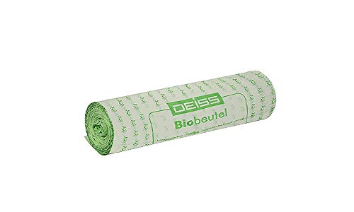 DEISS 06030 - ECOVIO® - 30 L Biobeutel 450 x 680 mm - 10 Stk. auf Rolle/bio-Müllbeutel/EMIL DEISS von EMIL DEISS KG