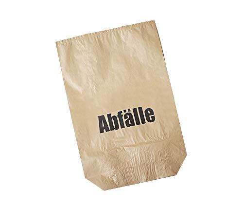 DEISS 07001 - Papiersäcke braun - 70 Liter - Maße (LxBxT): ca. 85 x 55 x 20 cm - 25 Stk. / Papier-Müllbeutel/EMIL DEISS von EMIL DEISS KG
